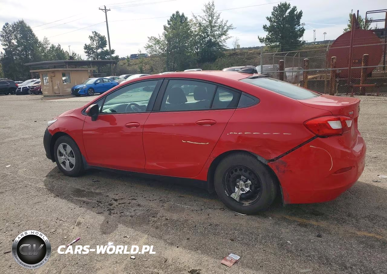 2017 Chevrolet Cruze Ls VIN:1G1BC5SM9H7158944 - 2