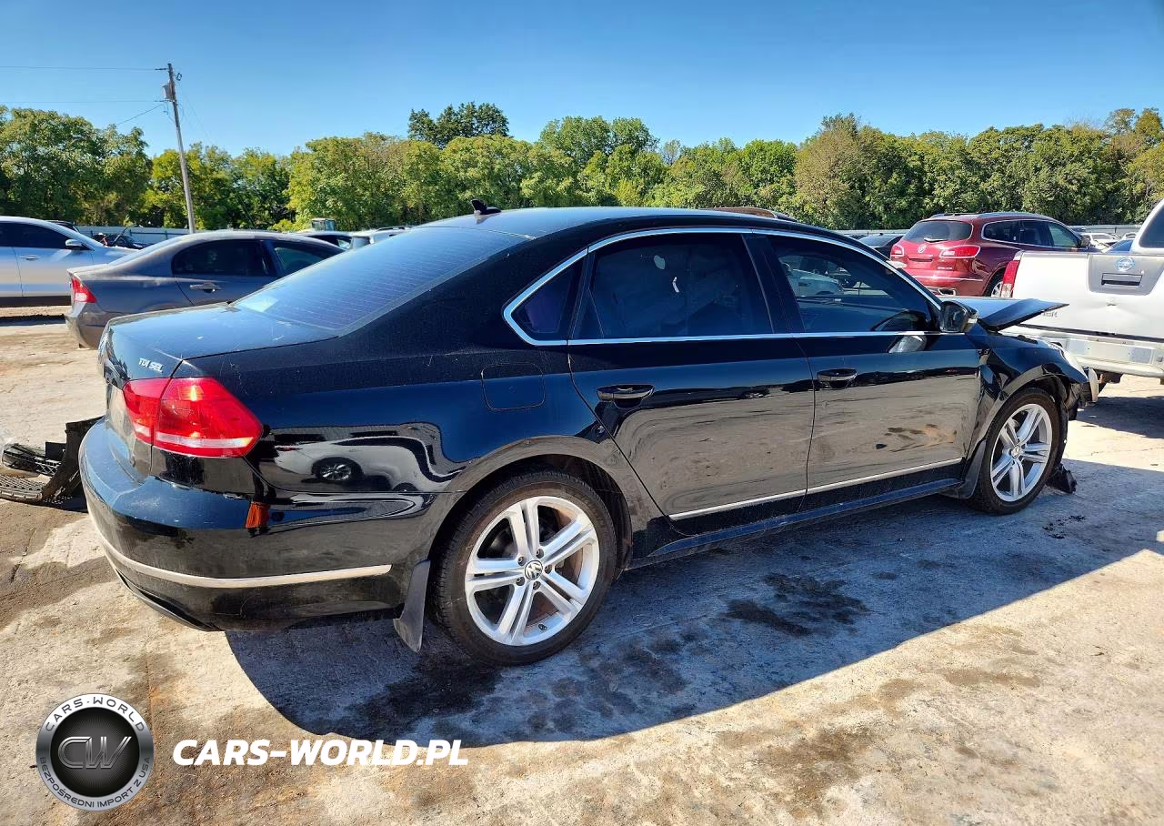 2014 Volkswagen Passat Sel VIN:1VWCN7A34EC098131 - 3
