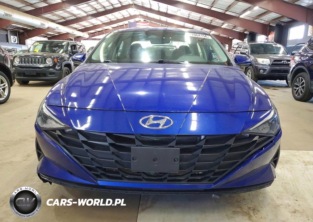 2023 Hyundai Elantra Hybrid Blue VIN:KMHLM4AJ3PU045044 - 5