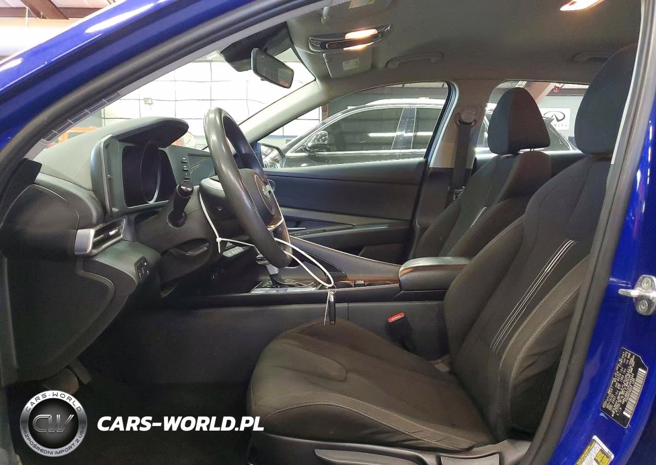 2023 Hyundai Elantra Hybrid Blue VIN:KMHLM4AJ3PU045044 - 7