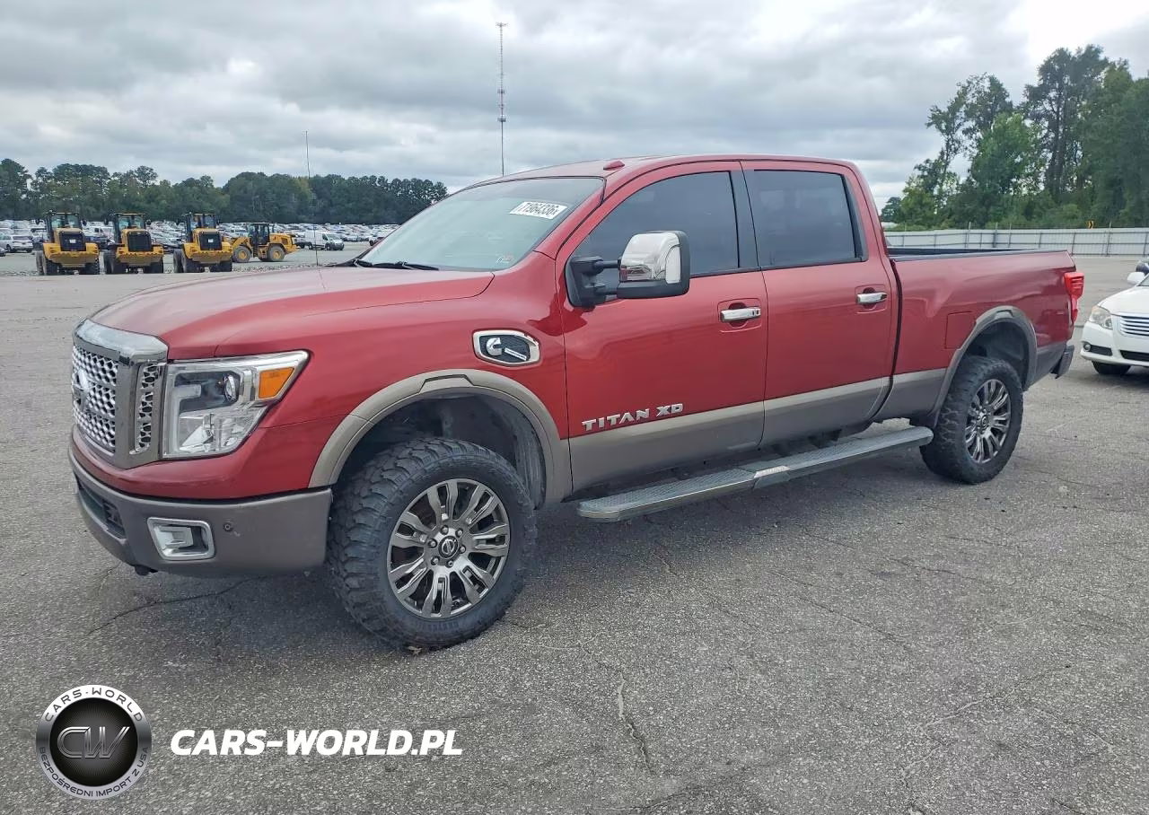 2016 Nissan Titan Xd Platinum Reserve VIN:1N6BA1F40GN506184 - 1