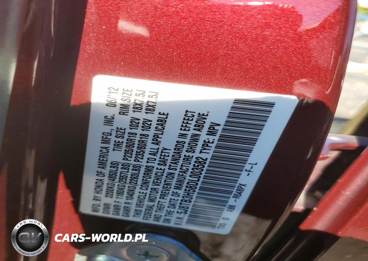 2013 Acura Rdx Technology VIN:5J8TB3H58DL003582 - 13