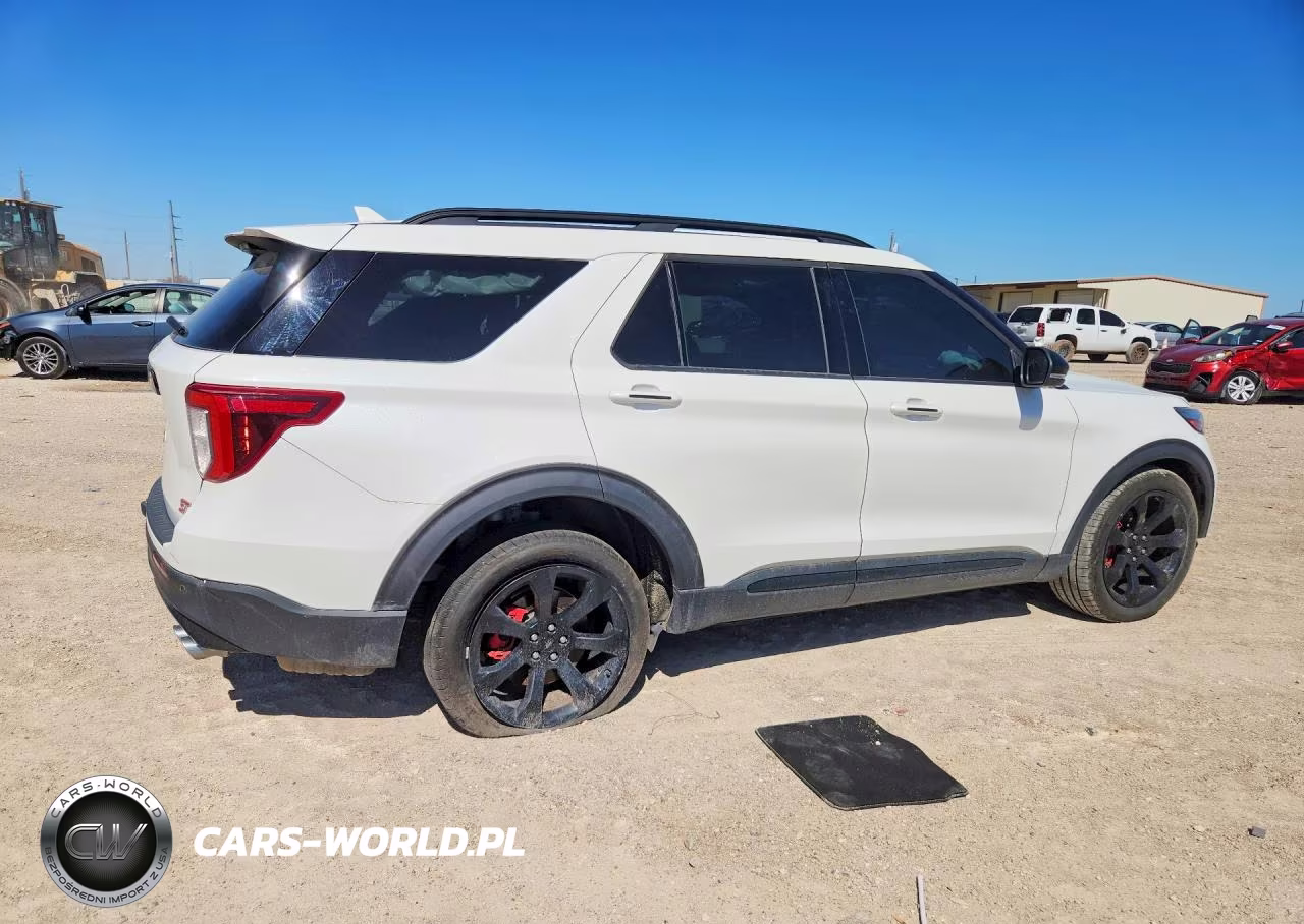2023 Ford Explorer St VIN:1FM5K8GC6PGA74390 - 3