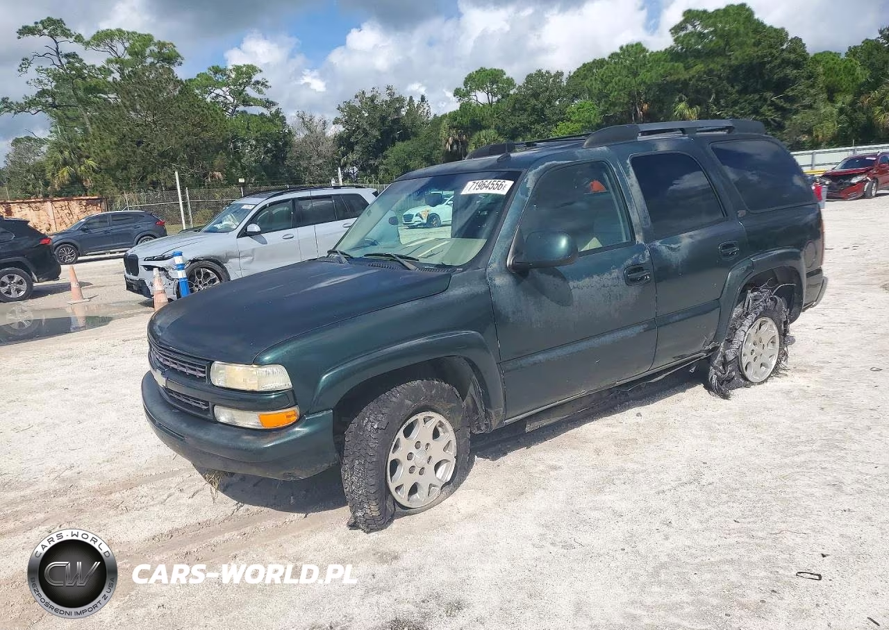 2002 Chevrolet Tahoe K1500 VIN:1GNEK13Z22R295897 - 1