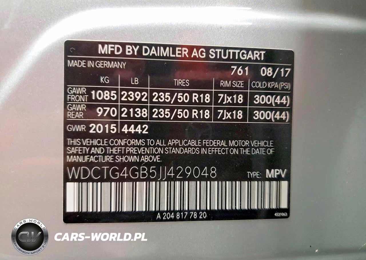 2018 Mercedes-Benz Gla 250 4Matic VIN:WDCTG4GB5JJ429048 - 13