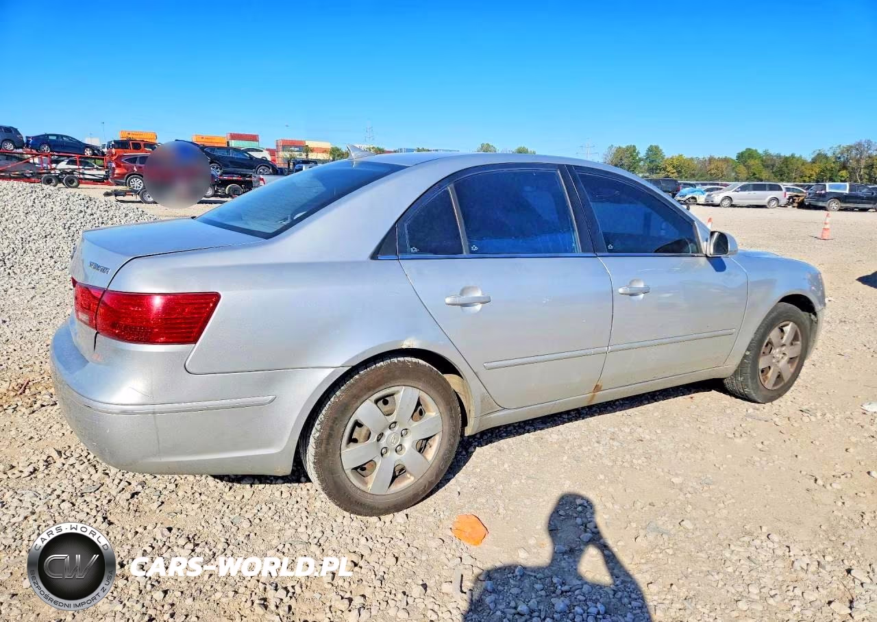 2009 Hyundai Sonata Gls VIN:5NPET46C99H476172 - 3