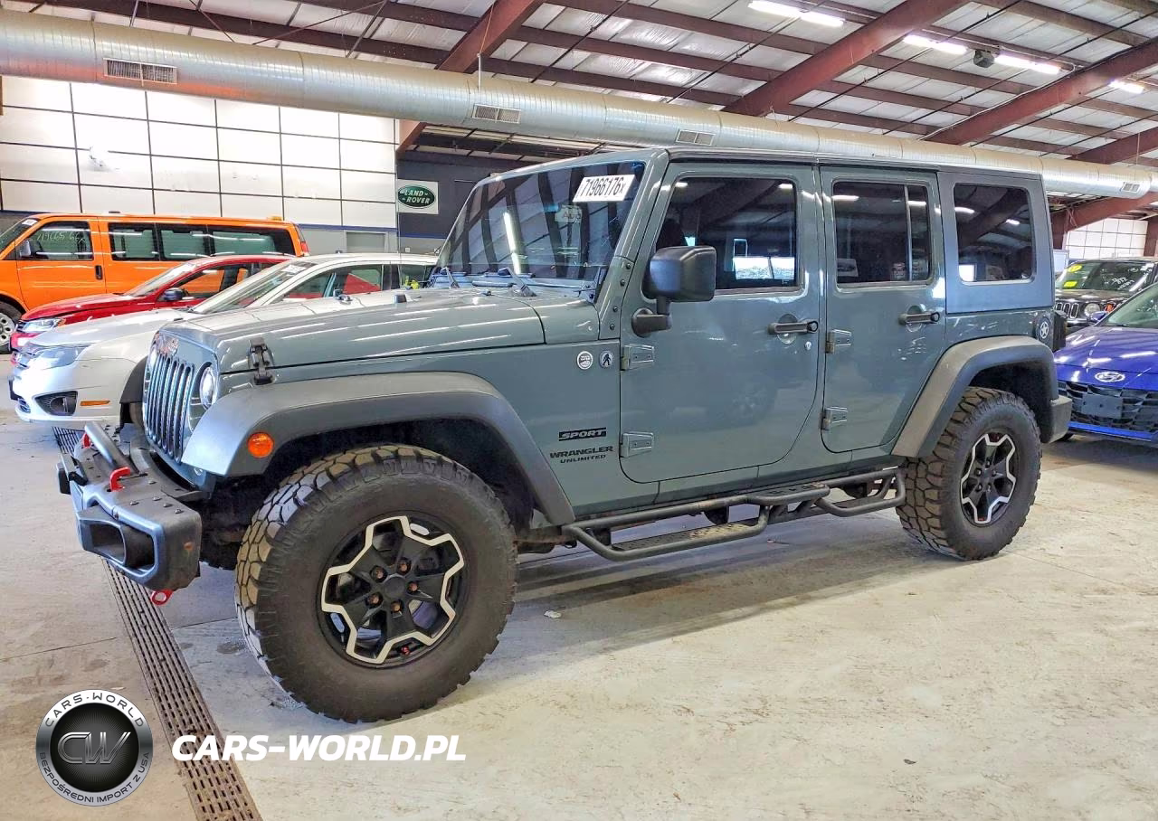 2015 Jeep Wrangler Unlimited Sport VIN:1C4BJWDG0FL529584 - 1