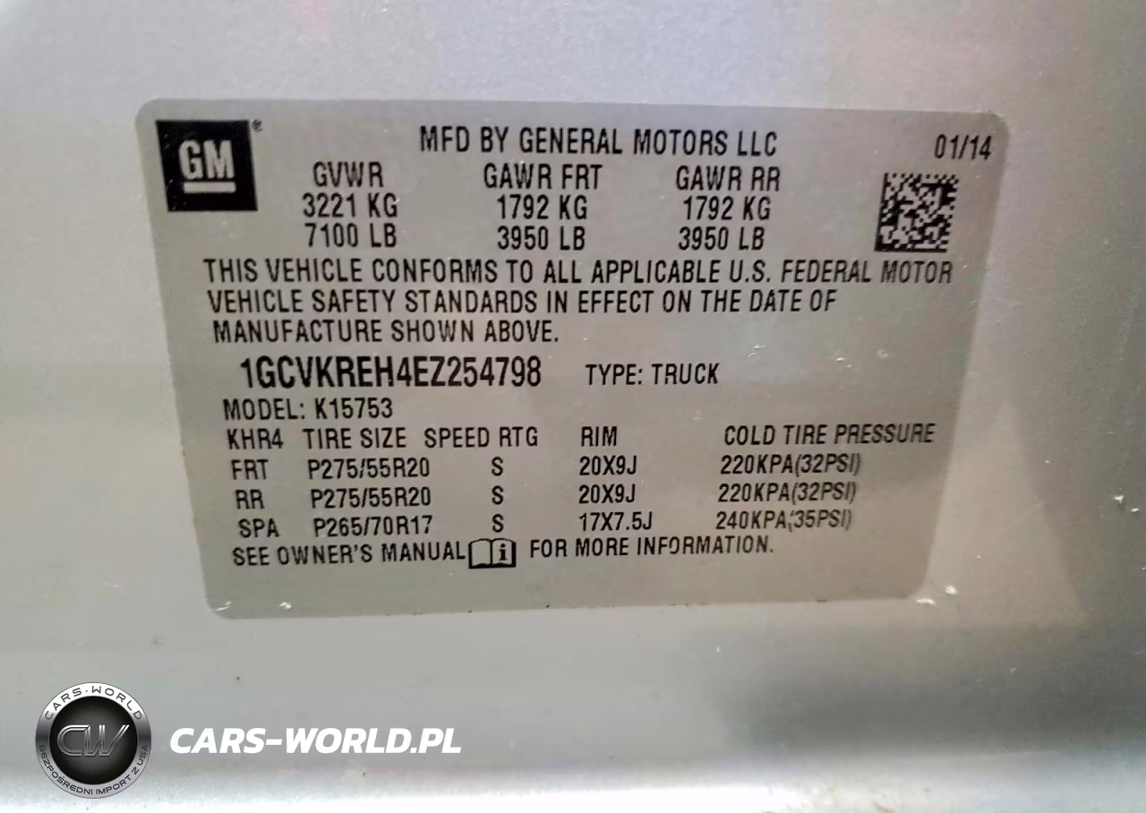 2014 Chevrolet Silverado K1500 Lt VIN:1GCVKREH4EZ254798 - 12
