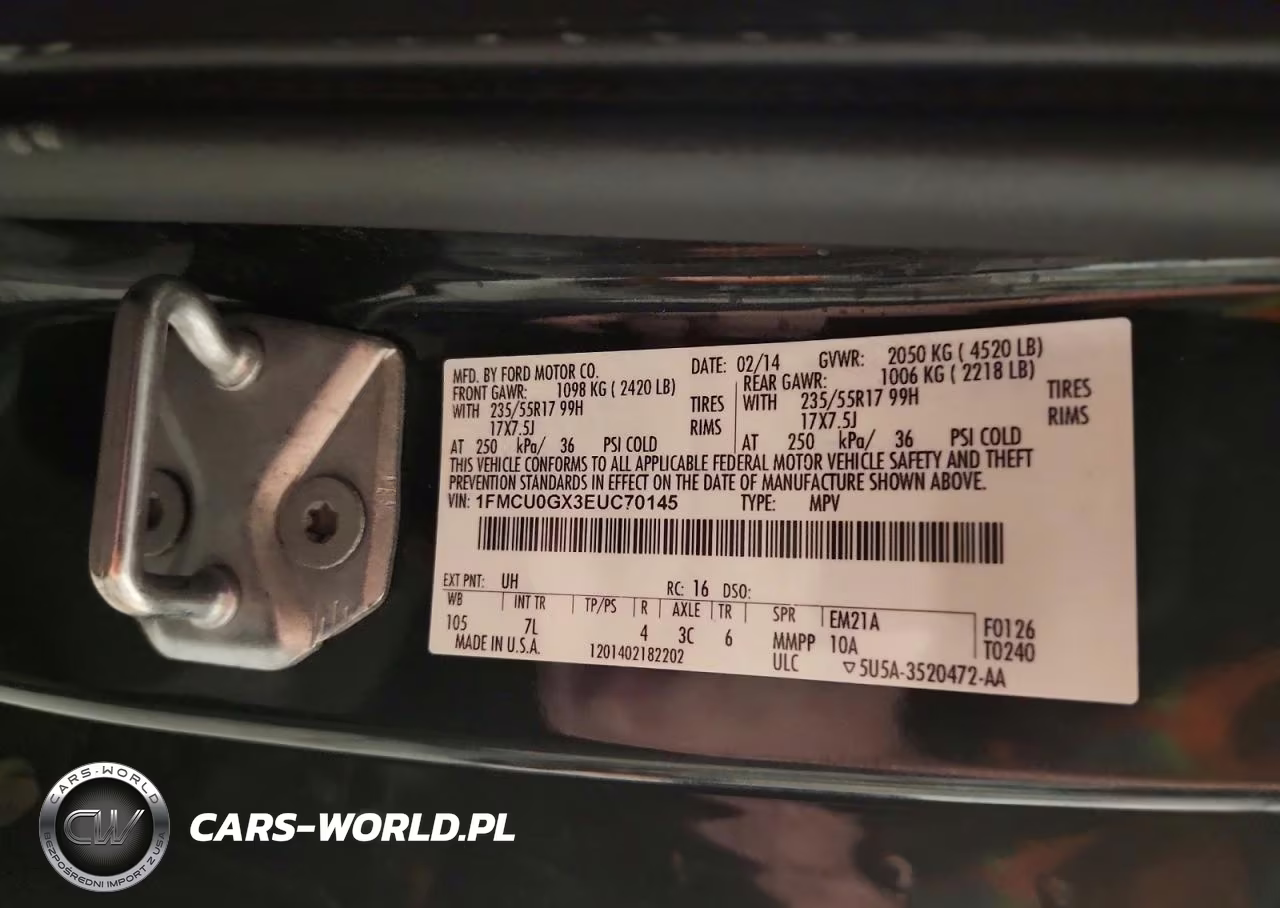 2014 Ford Escape Se VIN:1FMCU0GX3EUC70145 - 13