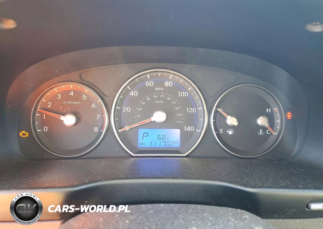 2010 Hyundai Santa Fe Gls VIN:5NMSGDAB5AH382667 - 9