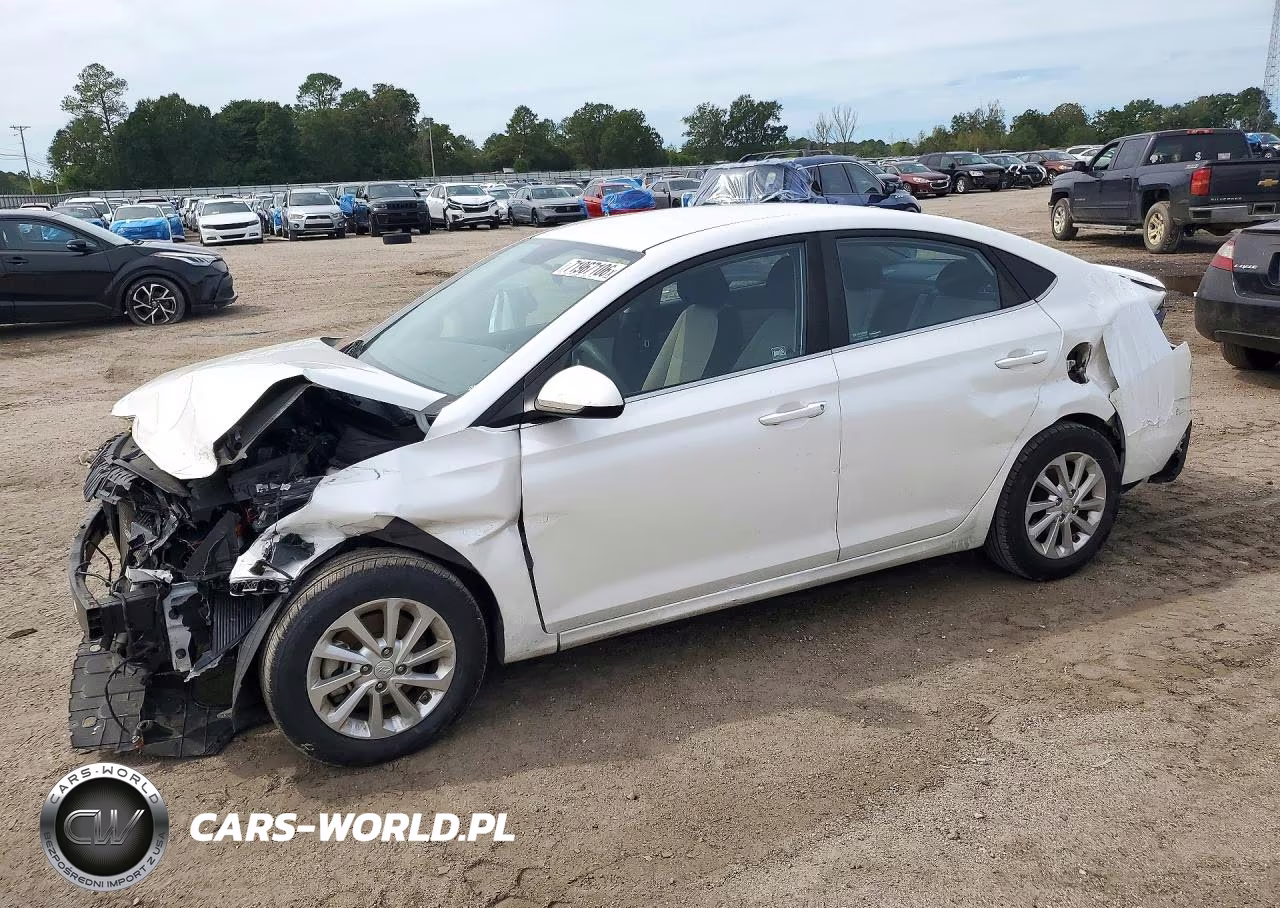 2019 Hyundai Accent Sel VIN:3KPC24A36KE068689 - 1