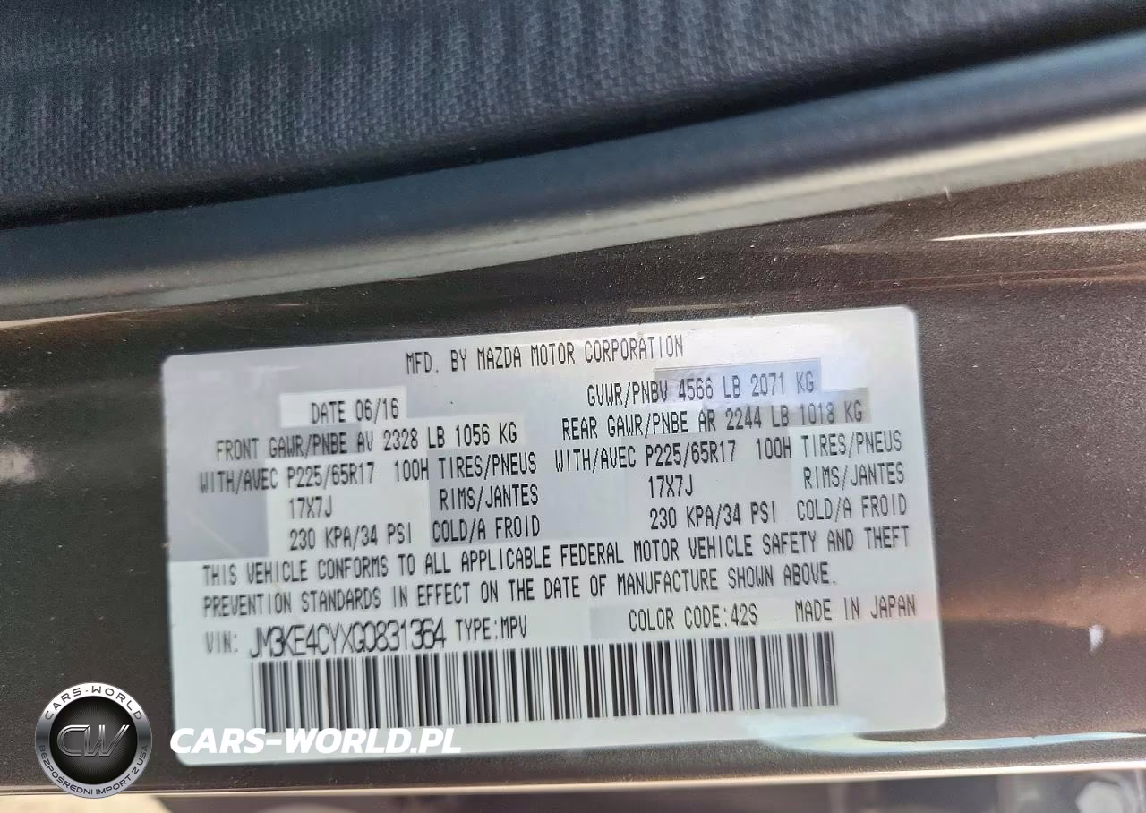 2016 Mazda Cx-5 Touring VIN:JM3KE4CYXG0831364 - 13