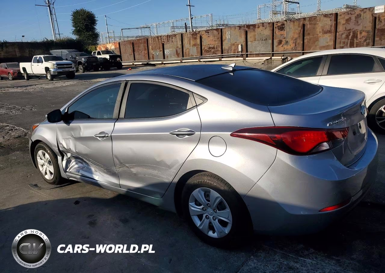 2016 Hyundai Elantra Se VIN:5NPDH4AE1GH746658 - 2
