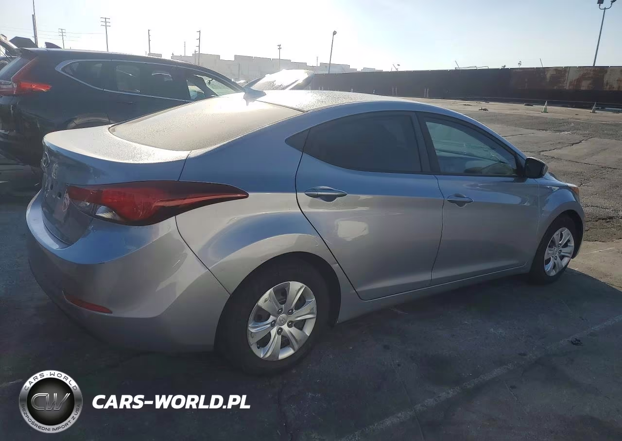 2016 Hyundai Elantra Se VIN:5NPDH4AE1GH746658 - 3