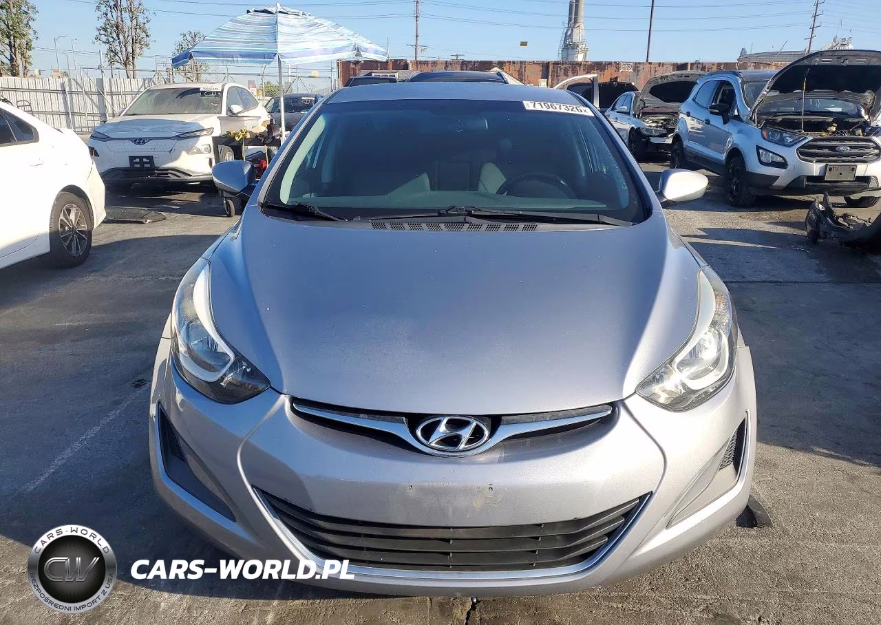 2016 Hyundai Elantra Se VIN:5NPDH4AE1GH746658 - 5