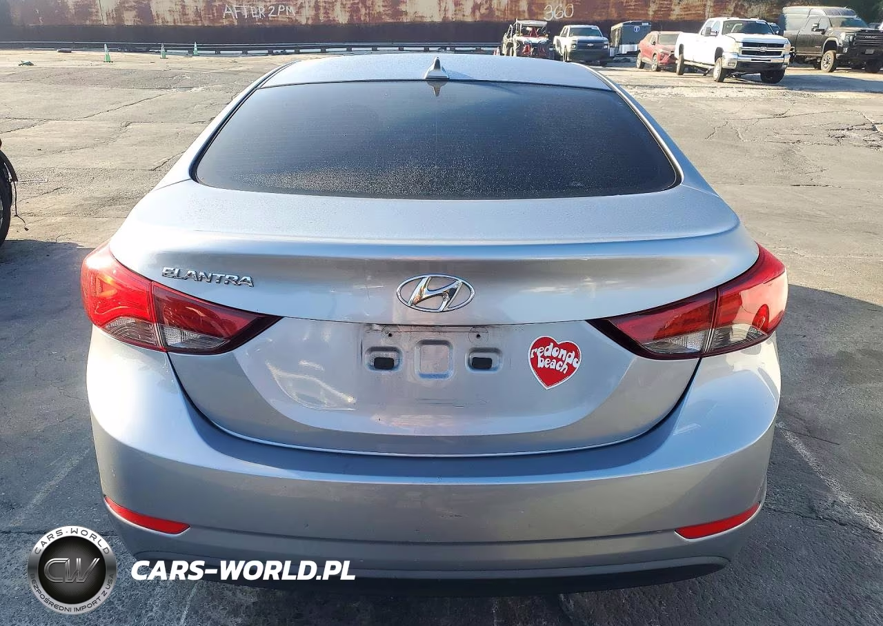2016 Hyundai Elantra Se VIN:5NPDH4AE1GH746658 - 6