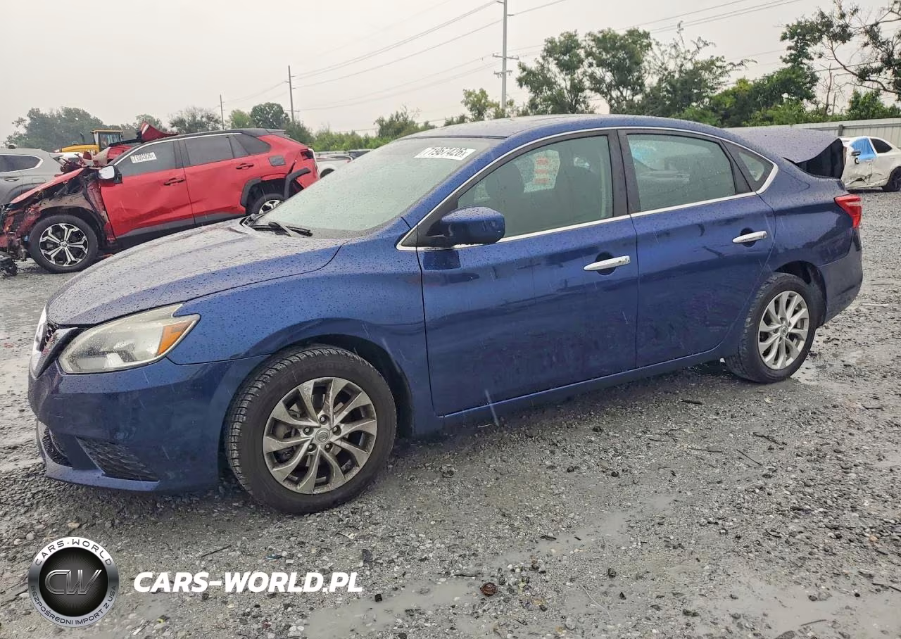 2017 Nissan Sentra Sv VIN:3N1AB7AP7HY371826 - 1