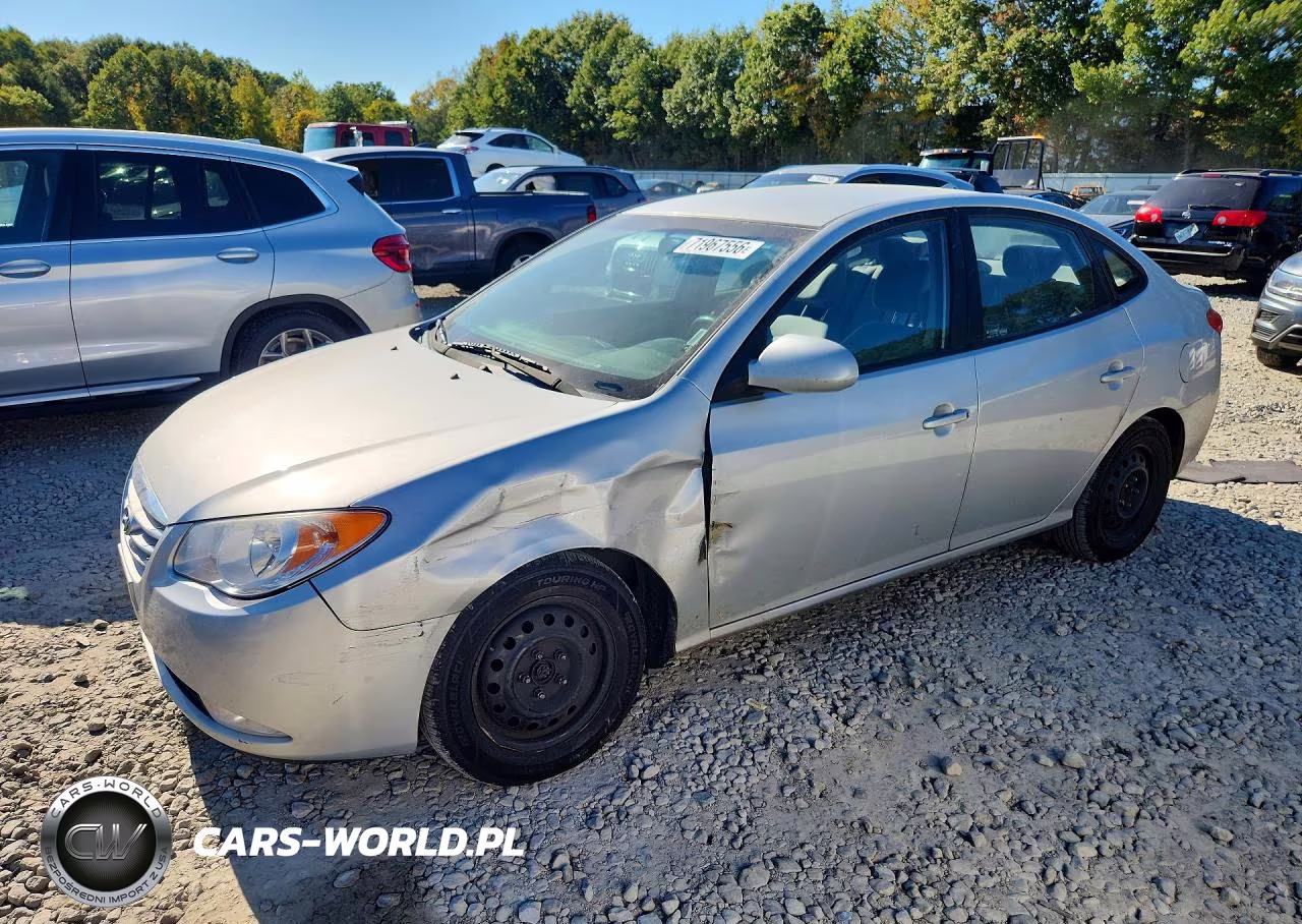 2010 Hyundai Elantra Gls VIN:KMHDU4AD9AU188070 - 1
