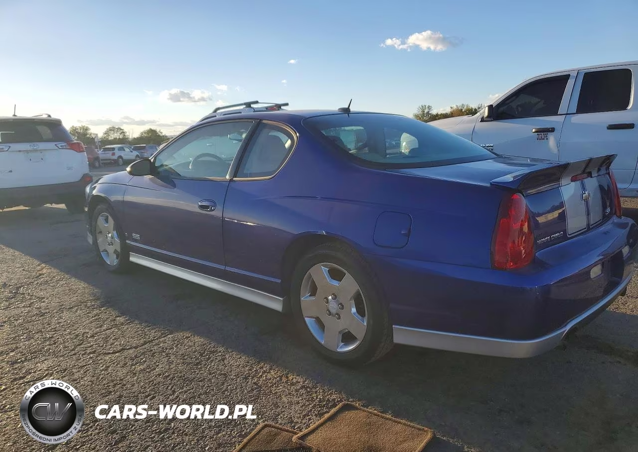 2007 Chevrolet Monte Carlo Ss VIN:2G1WL16CX79284349 - 2