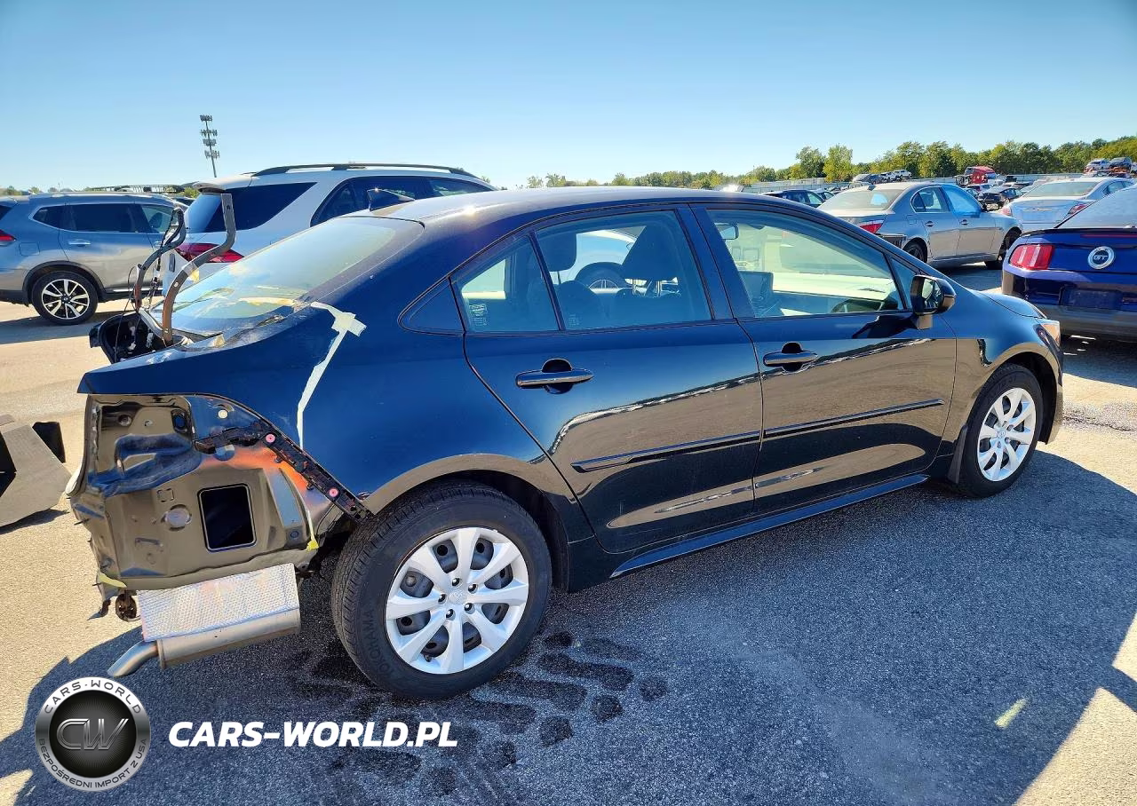 2022 Toyota Corolla Le VIN:JTDEPMAE2NJ220227 - 3