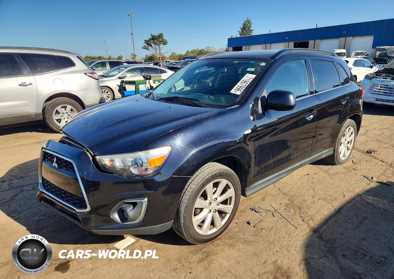 2013 Mitsubishi Outlander Sport Se VIN:4A4AR4AU1DE013585 - 1