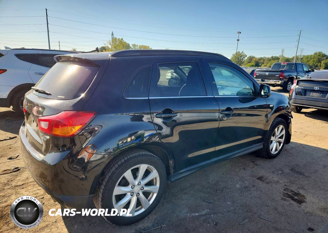 2013 Mitsubishi Outlander Sport Se VIN:4A4AR4AU1DE013585 - 3