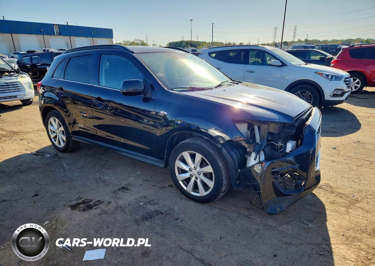 2013 Mitsubishi Outlander Sport Se VIN:4A4AR4AU1DE013585 - 4