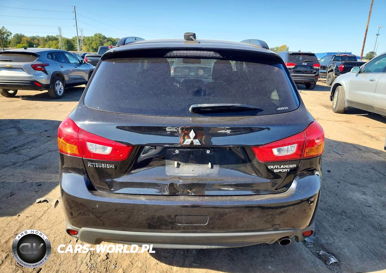 2013 Mitsubishi Outlander Sport Se VIN:4A4AR4AU1DE013585 - 6