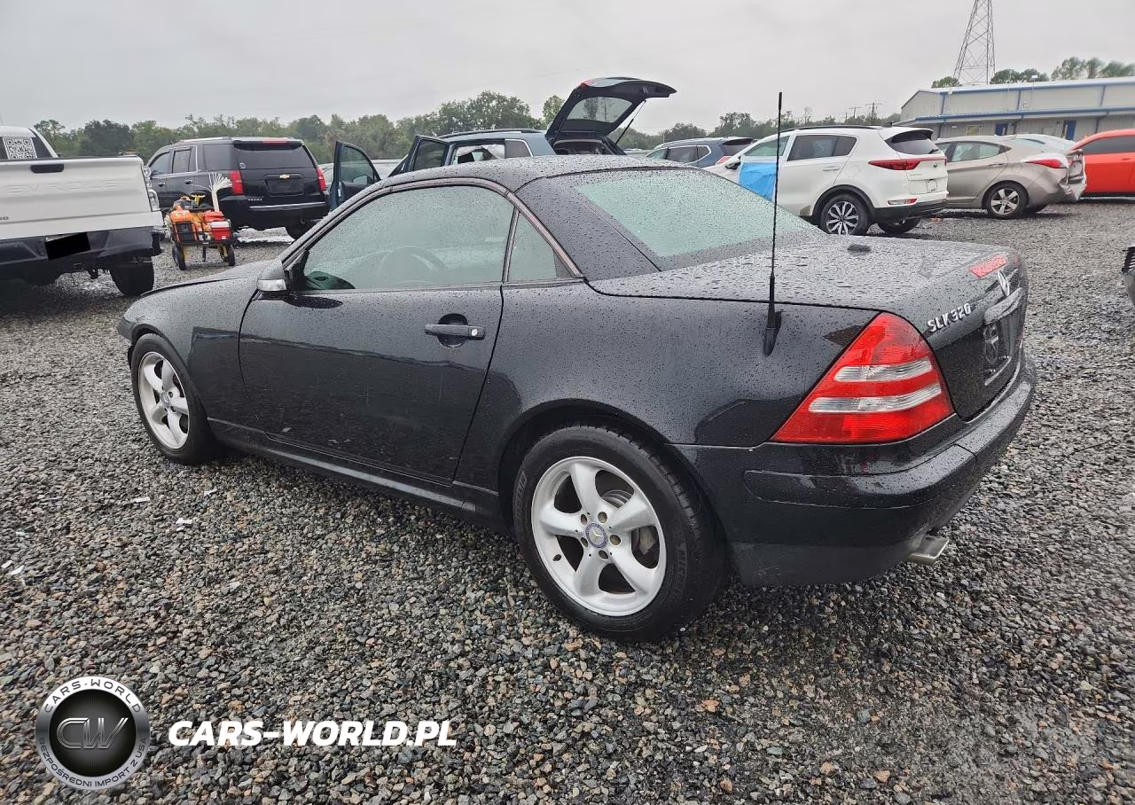 2001 Mercedes-Benz Slk 320 VIN:WDBKK65F21F185555 - 2