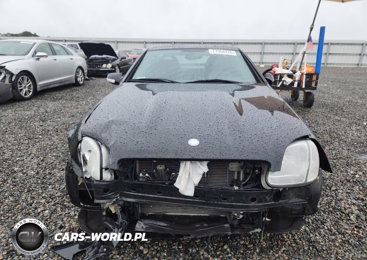 2001 Mercedes-Benz Slk 320 VIN:WDBKK65F21F185555 - 5