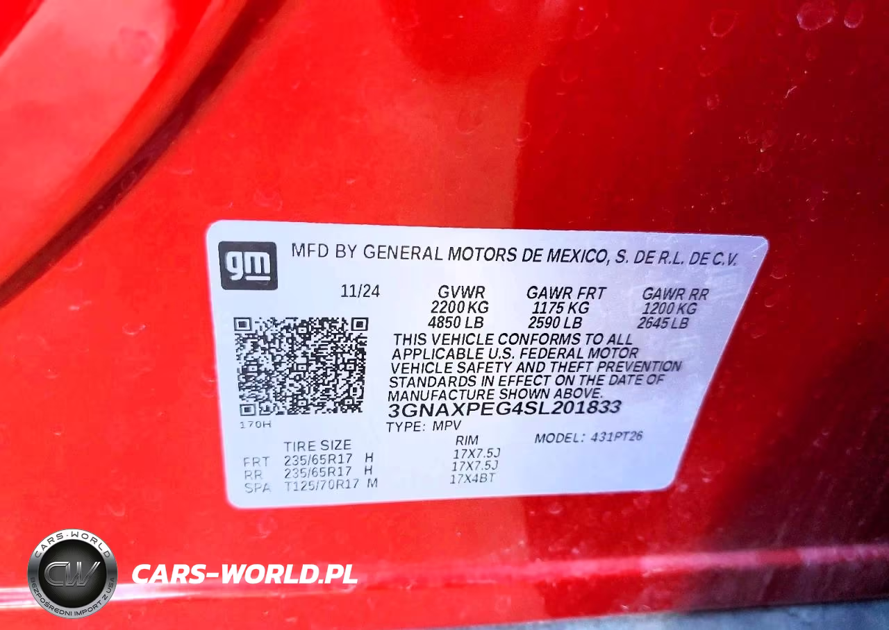 2025 Chevrolet Equinox Lt VIN:3GNAXPEG4SL201833 - 12