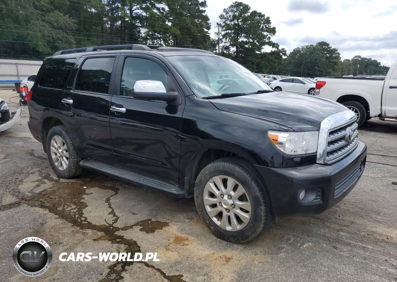 2011 Toyota Sequoia Platinum VIN:5TDDW5G12BS054573 - 4
