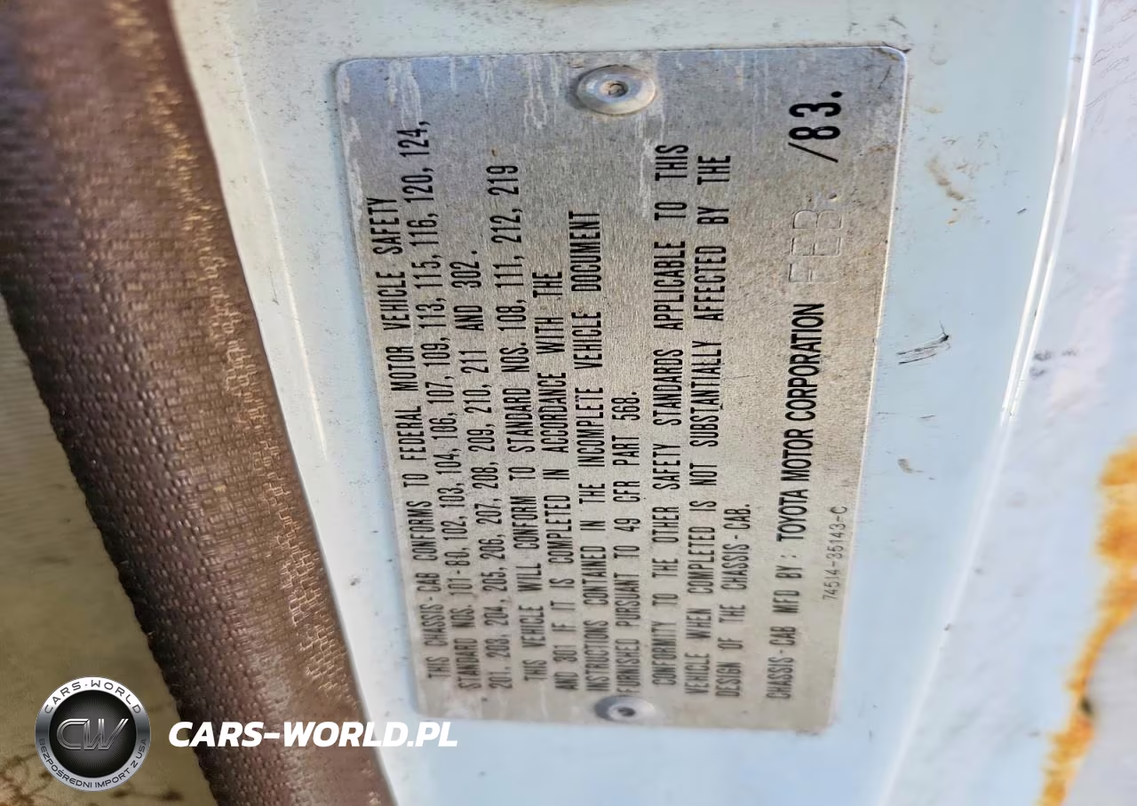 1983 Toyota Pick-Up Rv VIN:JT5RN44D9D1125765 - 10
