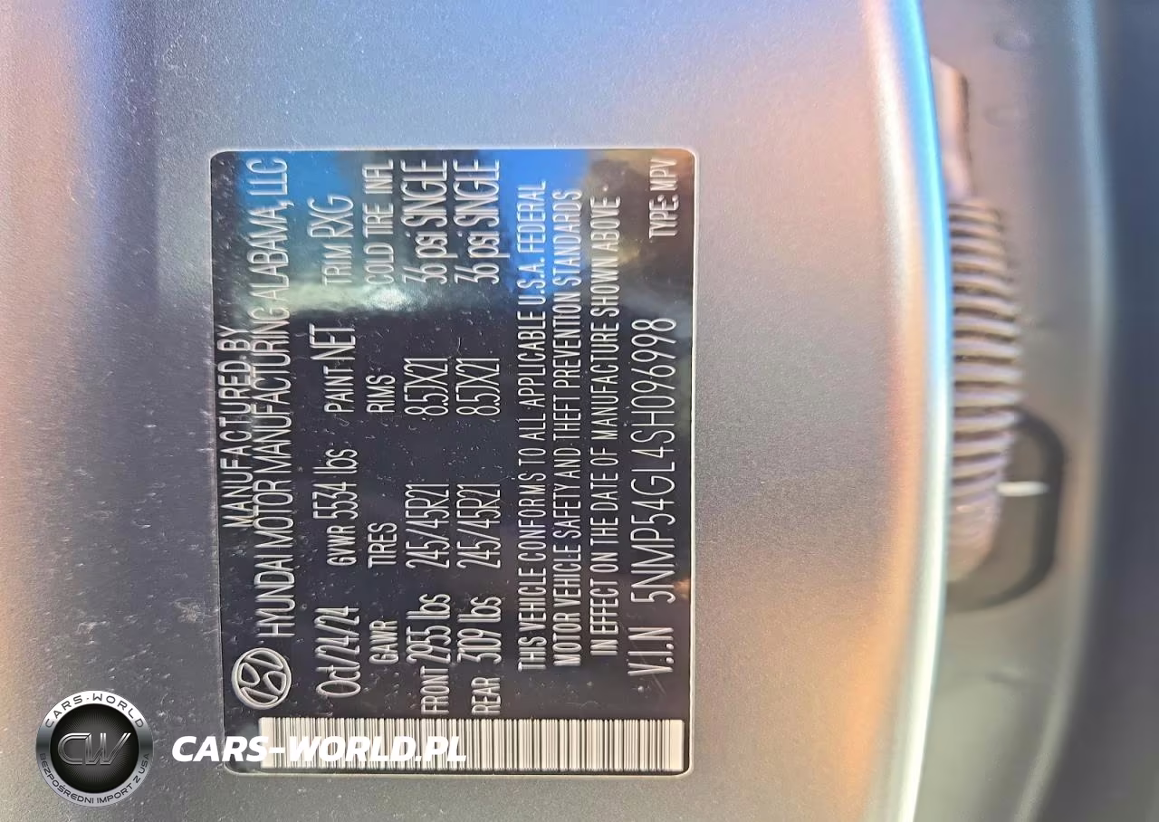 2025 Hyundai Santa Fe Calligraphy VIN:5NMP54GL4SH096998 - 13