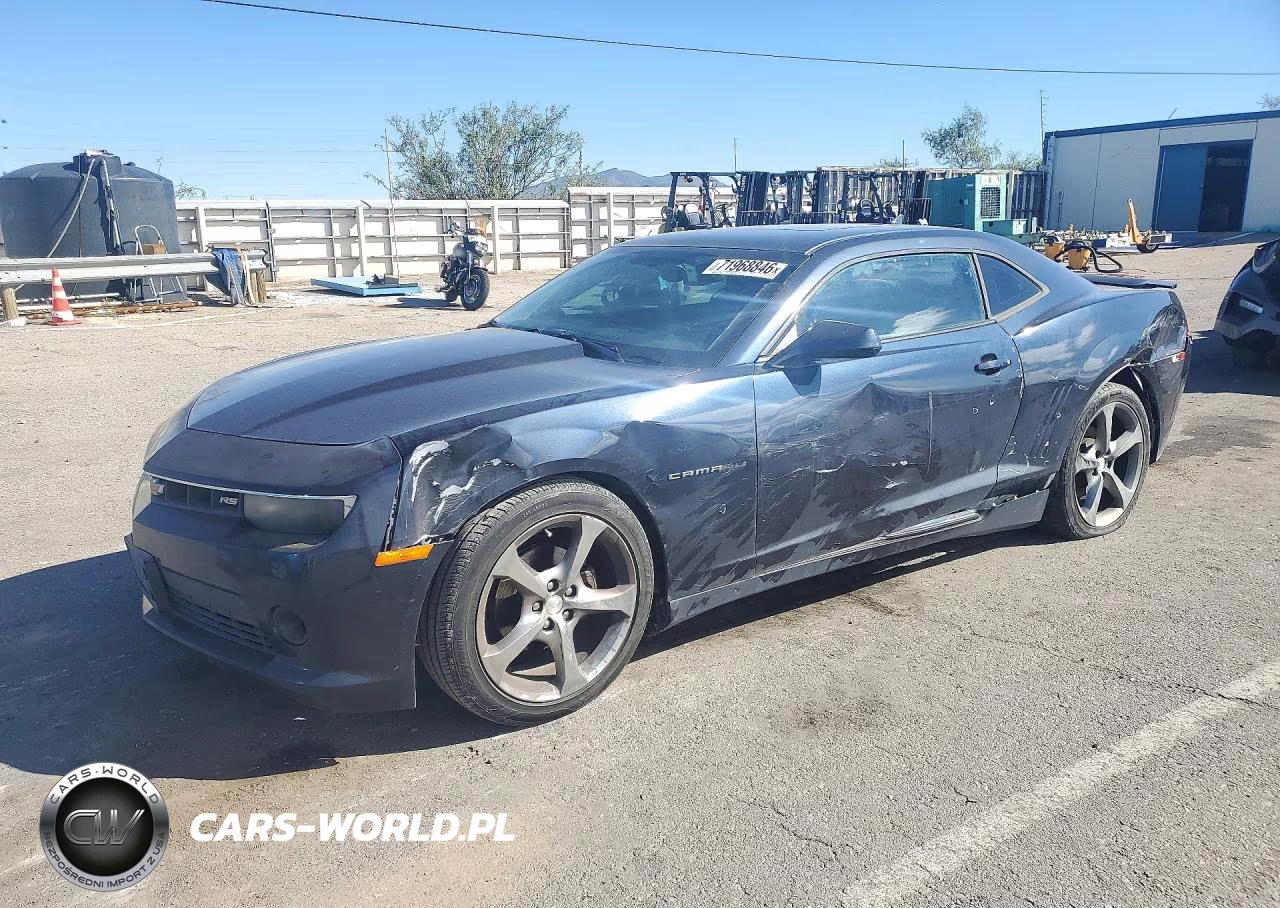 2014 Chevrolet Camaro Lt VIN:2G1FB1E35E9295339 - 1