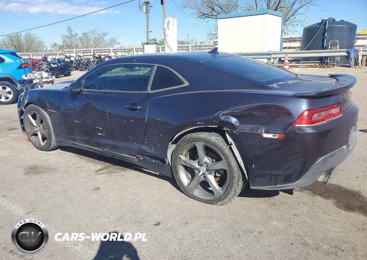 2014 Chevrolet Camaro Lt VIN:2G1FB1E35E9295339 - 2