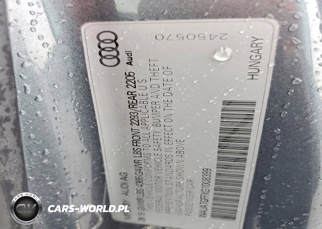 2016 Audi A3 Premium VIN:WAUA7GFFXG1008399 - 13