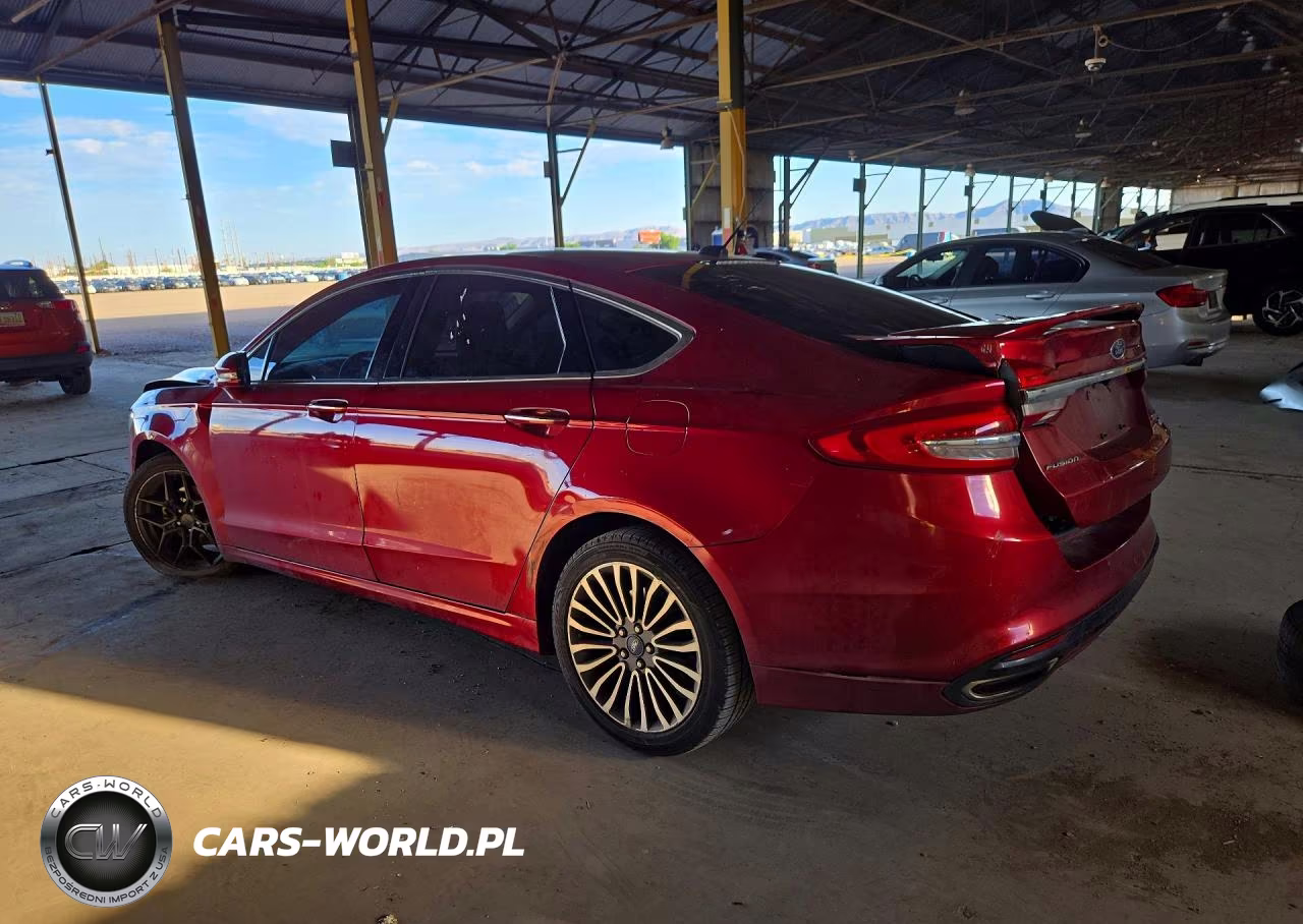 2017 Ford Fusion Titanium VIN:3FA6P0K92HR102516 - 2