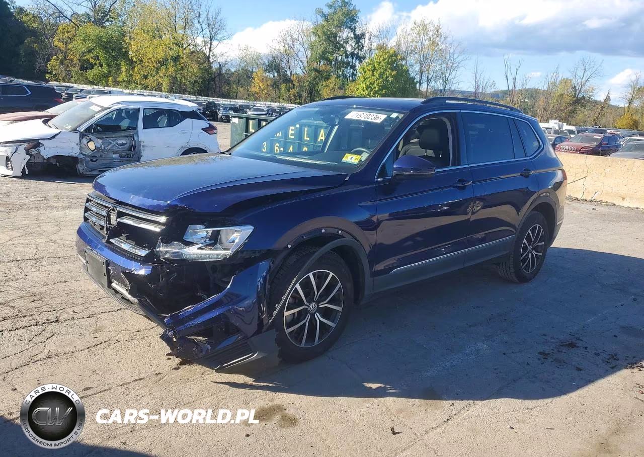 2021 Volkswagen Tiguan Se VIN:3VV2B7AXXMM131495 - 1