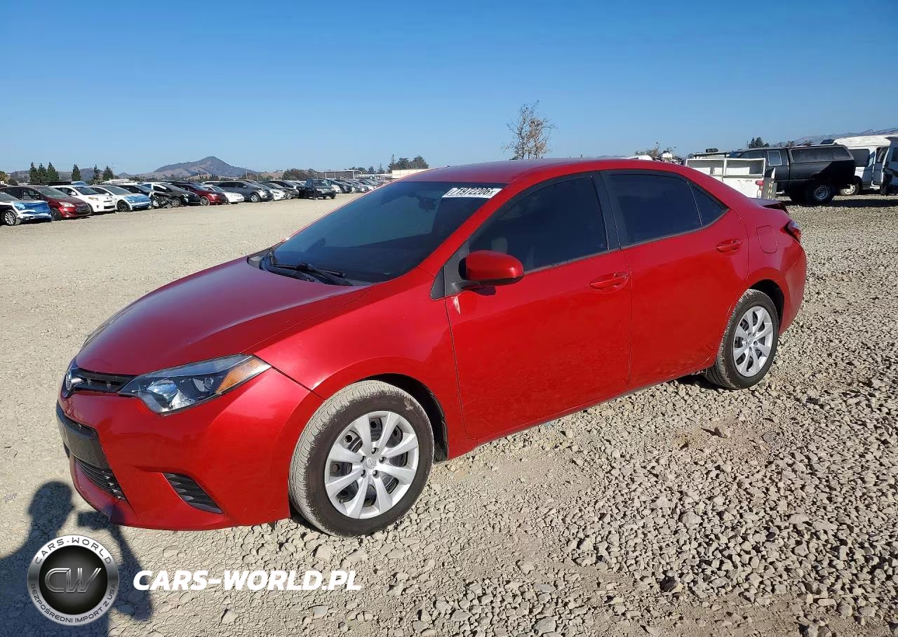 2016 Toyota Corolla Le – zdjęcie 1 z 12