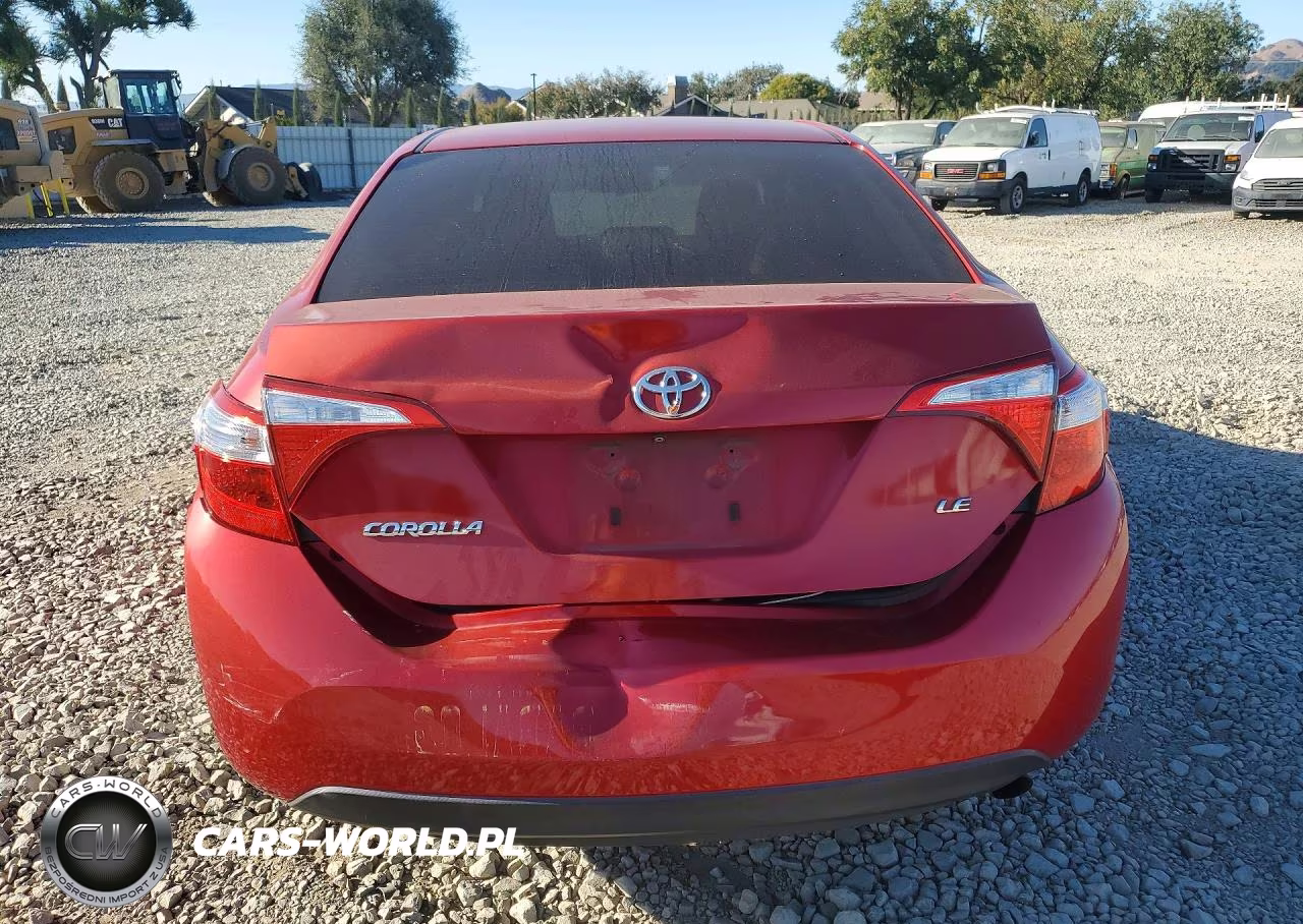 2016 Toyota Corolla Le VIN:5YFBURHE7GP392539 - 6