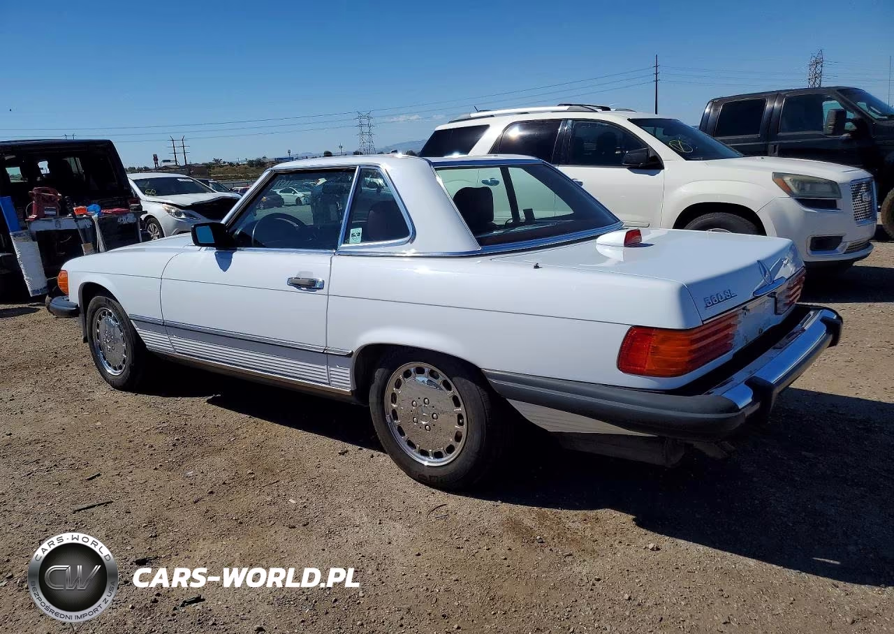 1986 Mercedes-Benz 560 Sl VIN:WDBBA48D7GA054824 - 2