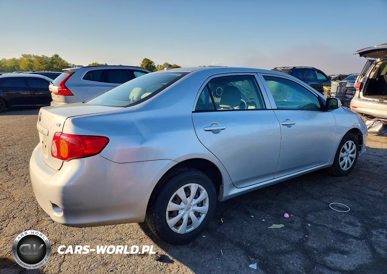 2009 Toyota Corolla Le VIN:2T1BU40E59C165433 - 3