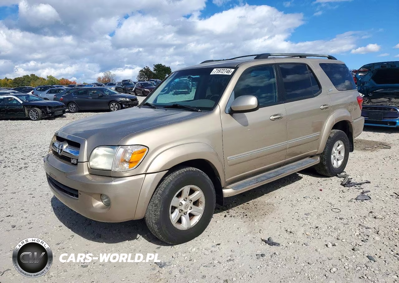 2005 Toyota Sequoia Sr5 VIN:5TDBT44A55S254222 - 1