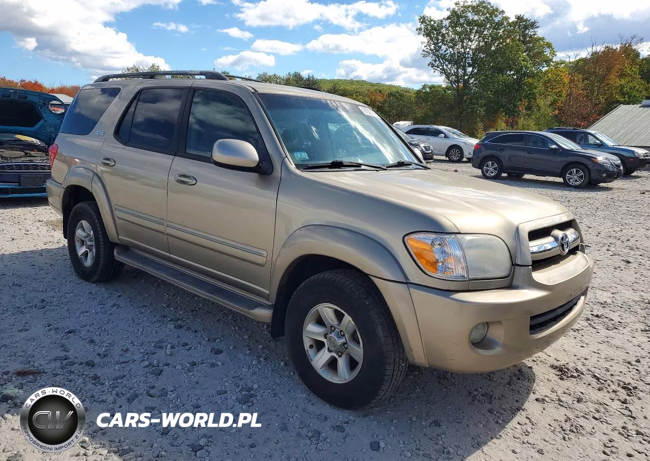 2005 Toyota Sequoia Sr5 VIN:5TDBT44A55S254222 - 4