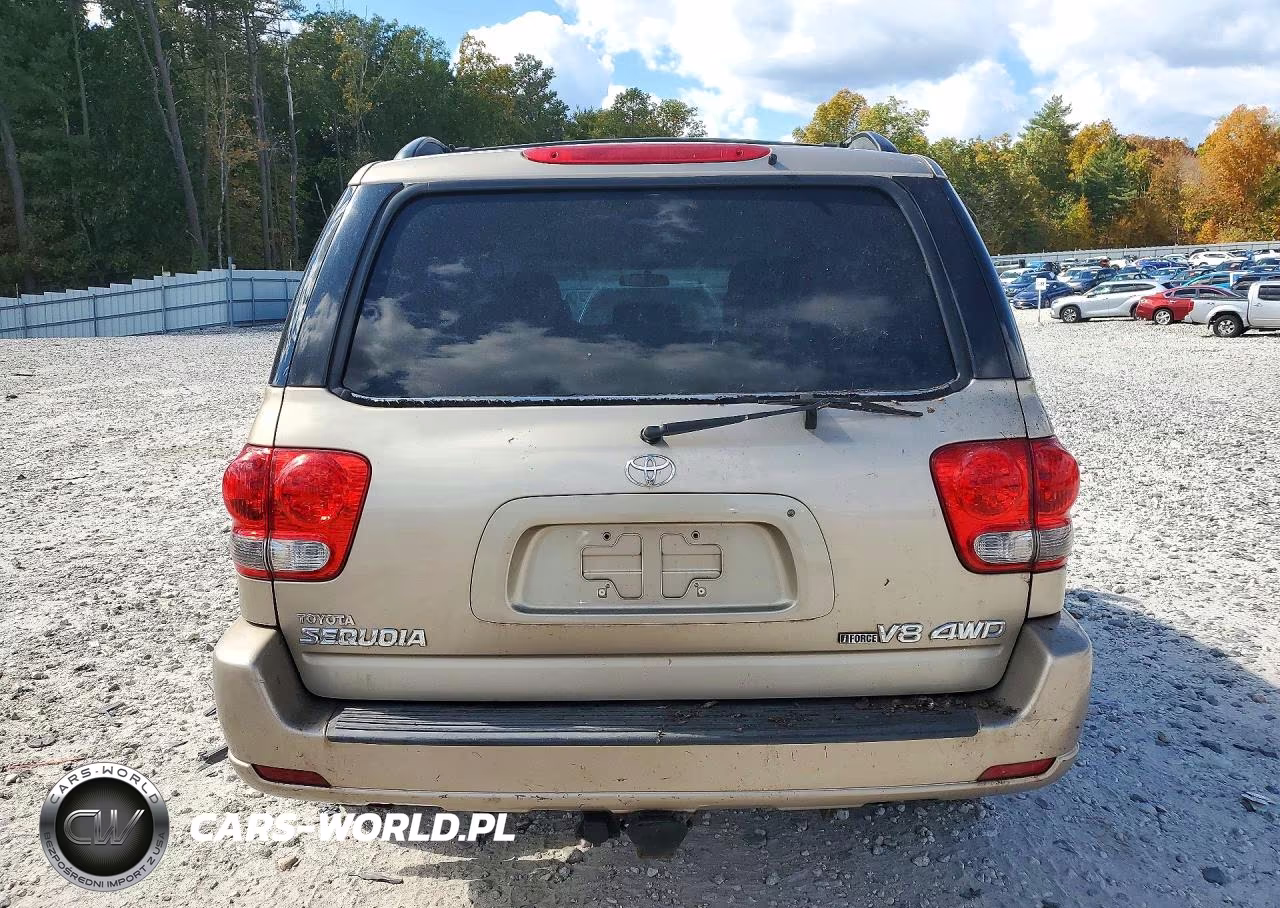 2005 Toyota Sequoia Sr5 VIN:5TDBT44A55S254222 - 6