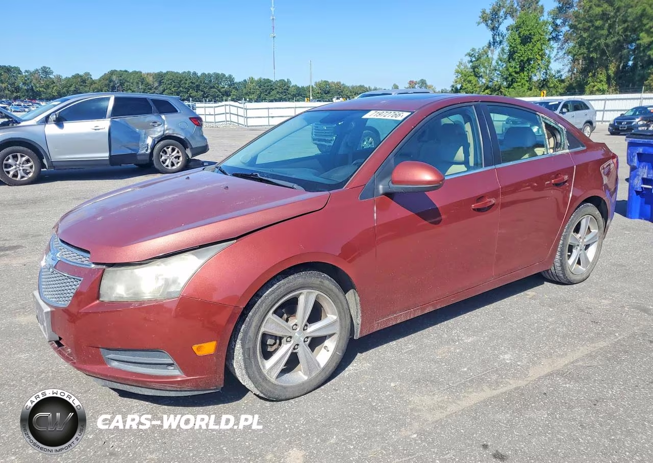 2013 Chevrolet Cruze Lt VIN:1G1PE5SBXD7178189 - 1