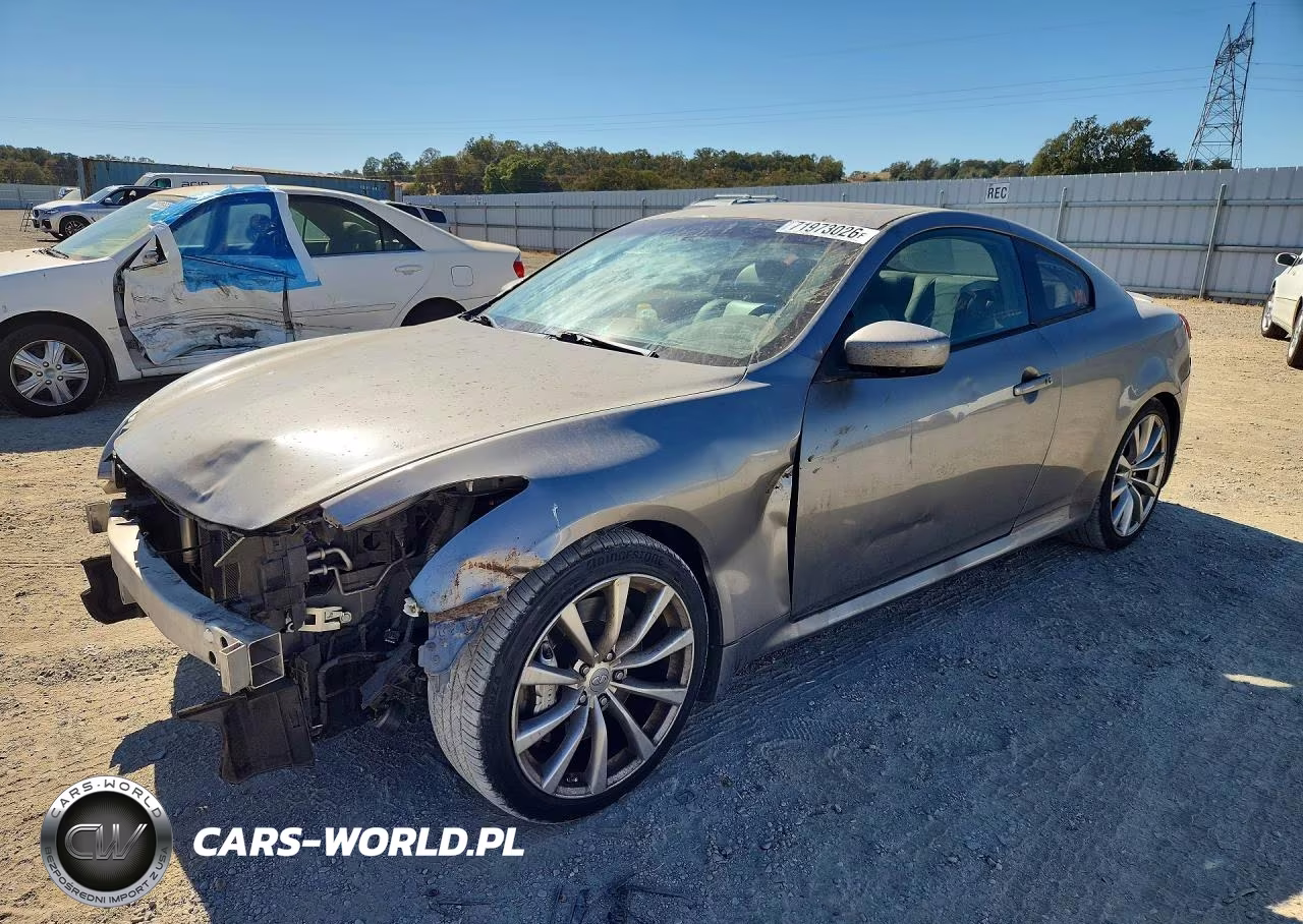 2008 Infiniti G37 Base VIN:JNKCV64E28M102927 - 1