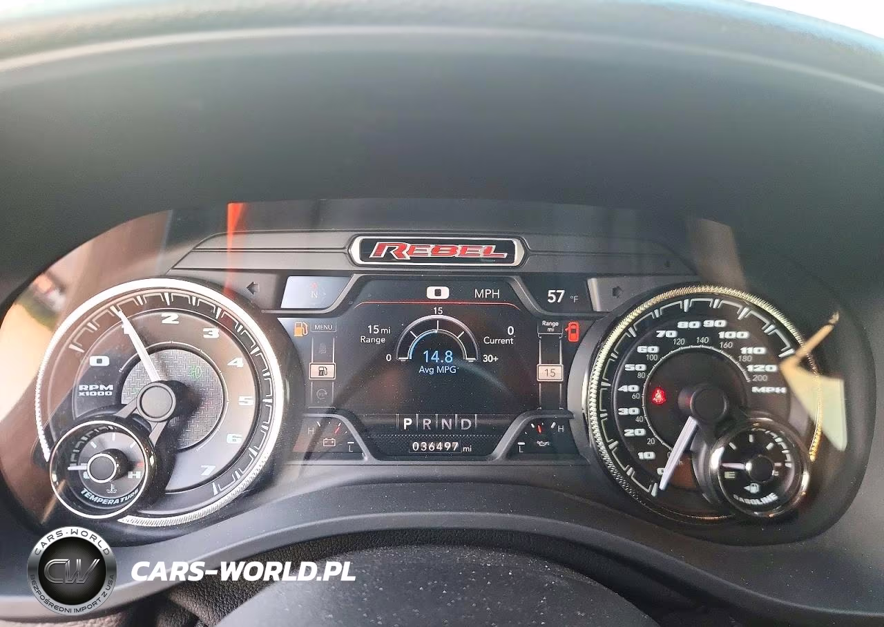2021 Ram 1500 Rebel VIN:1C6SRFLT4MN776977 - 9