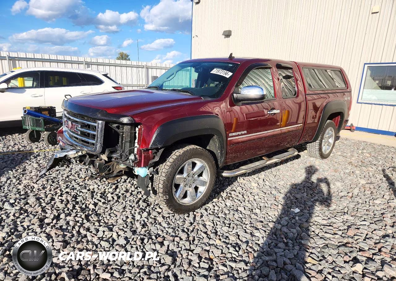 2013 GMC Sierra K1500 Sle VIN:1GTR2VE75DZ131382 - 1